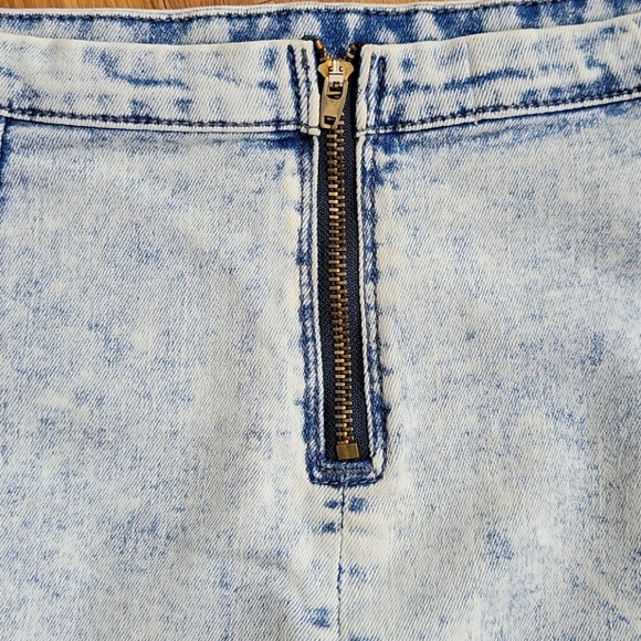 Denim pencil skirt-med - Picture 4 of 5